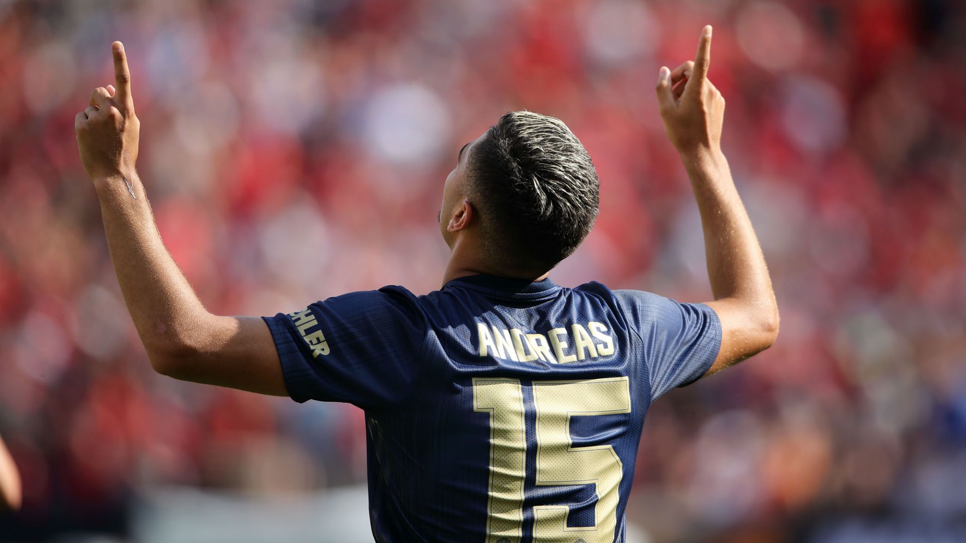 280718 Andreas Pereira Manchester United Liverpool