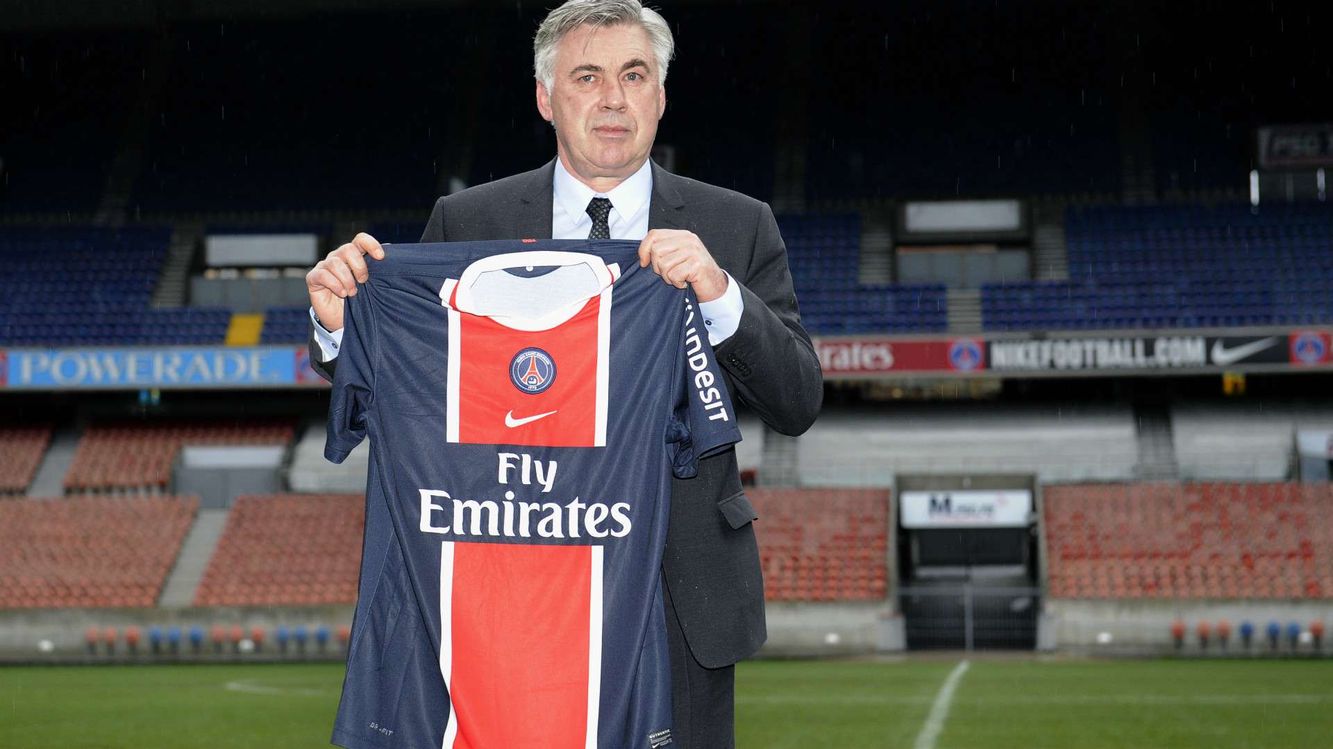 Carlo Ancelotti PSG 2012