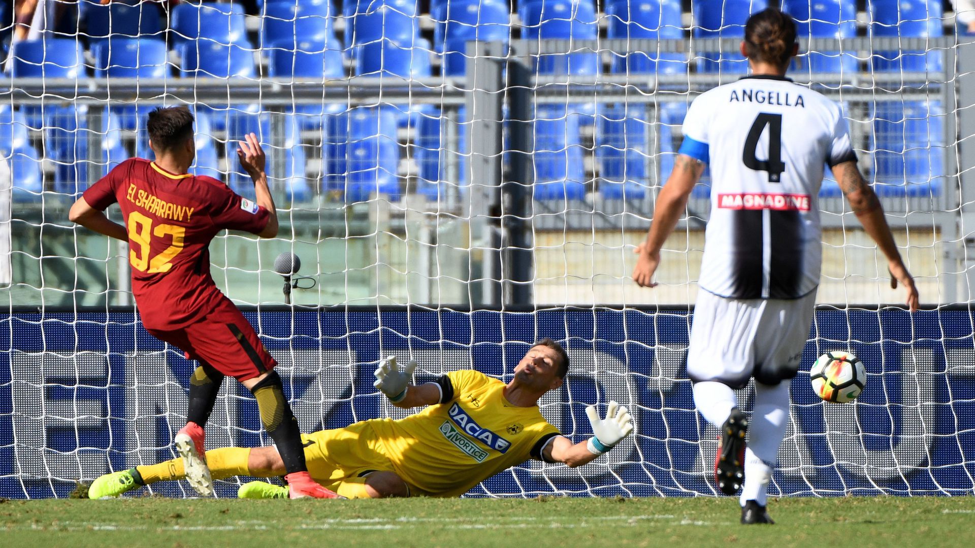 Stephan El Shaarawy Roma Udinese