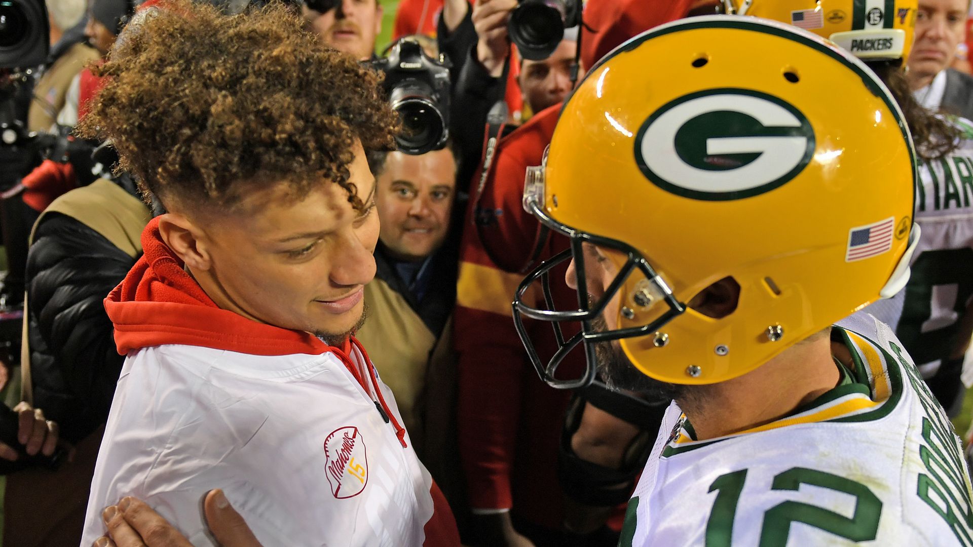 Patrick Mahomes Aaron Rodgers