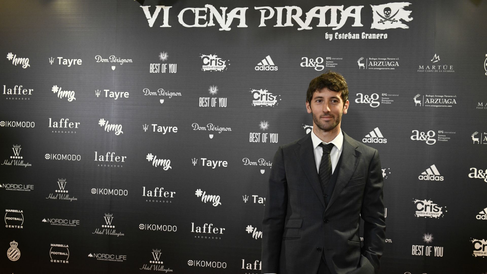 Esteban Granero during his event Cena Pirata
