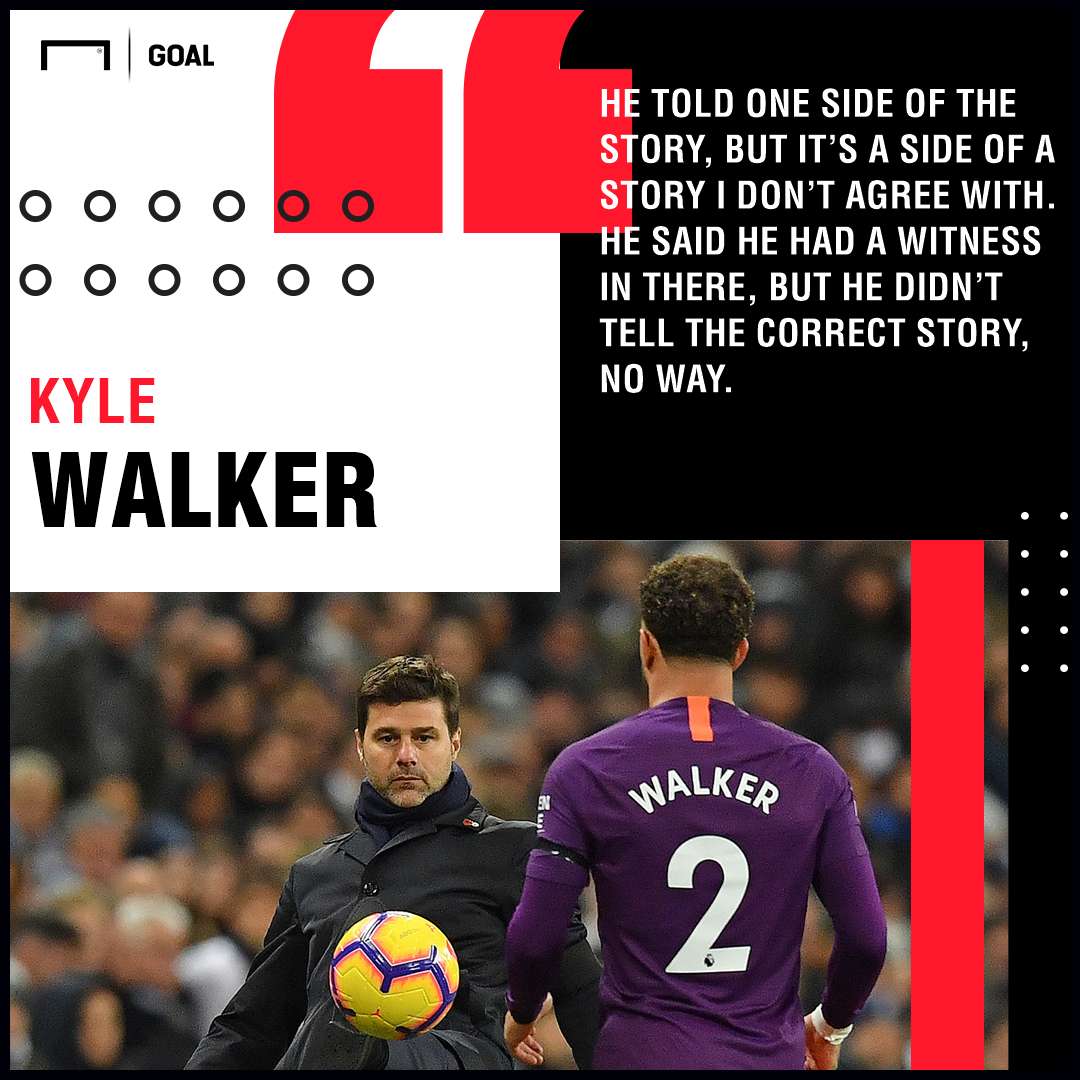 Kyle Walker Pochettino Man City Tottenham PS