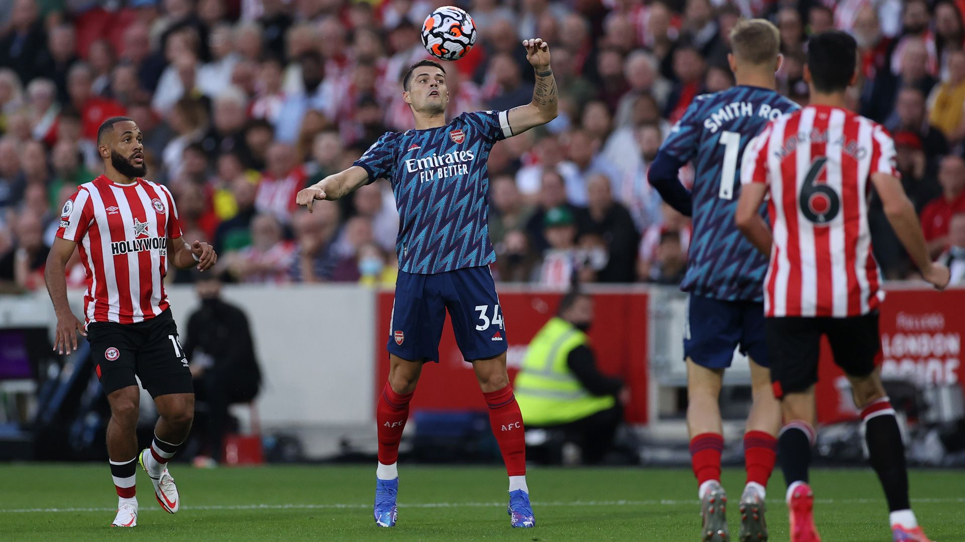 Brentford Arsenal Premier League Xhaka