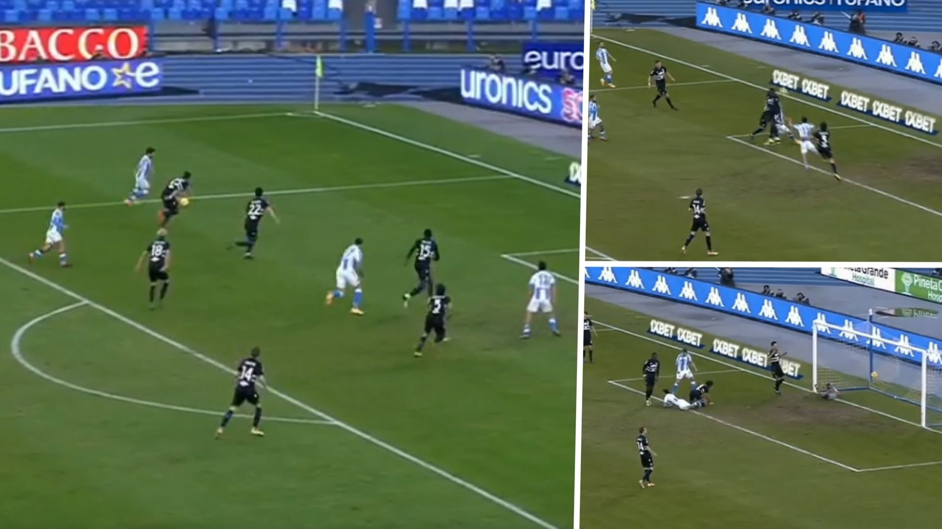 Lozano gol Sampdoria