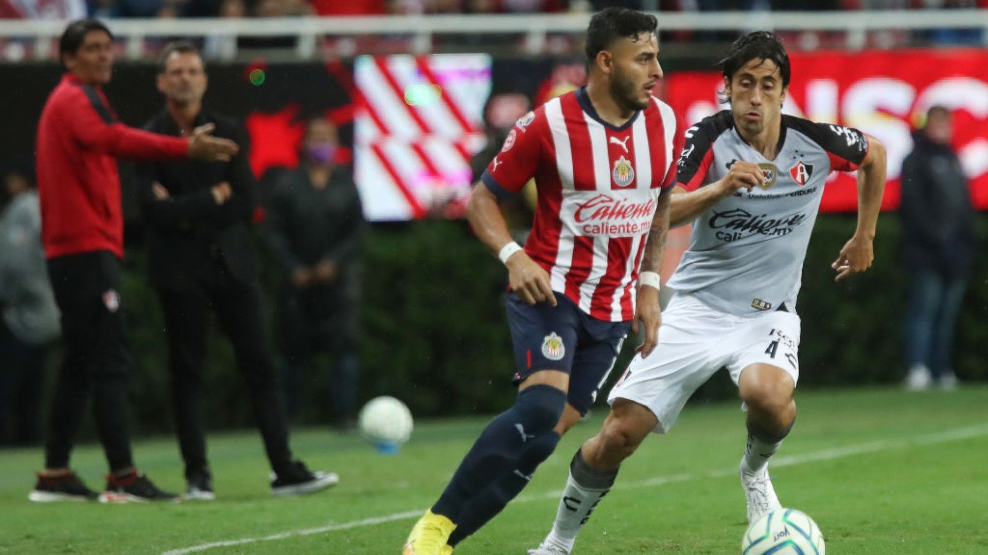 Alexis Vega José Abella Chivas Atlas Apertura 2022