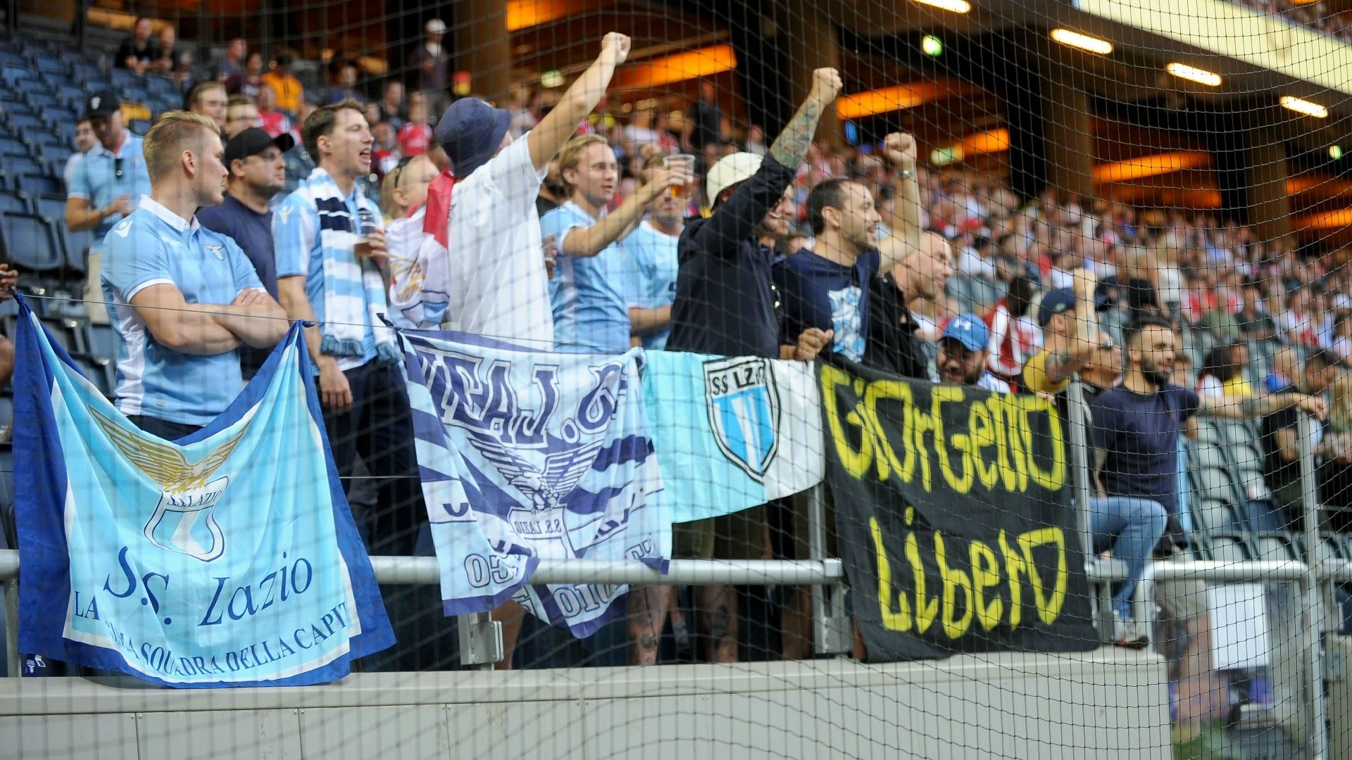 Lazio fans