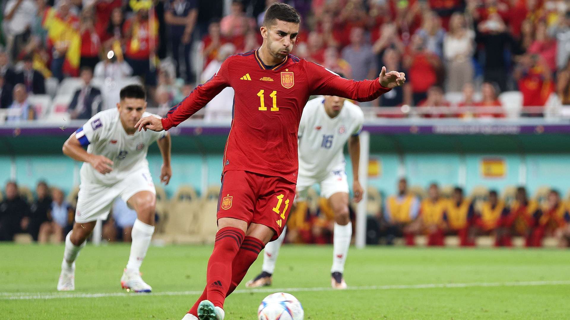 Ferran Torres Spain Costa Rica World Cup Qatar 2022