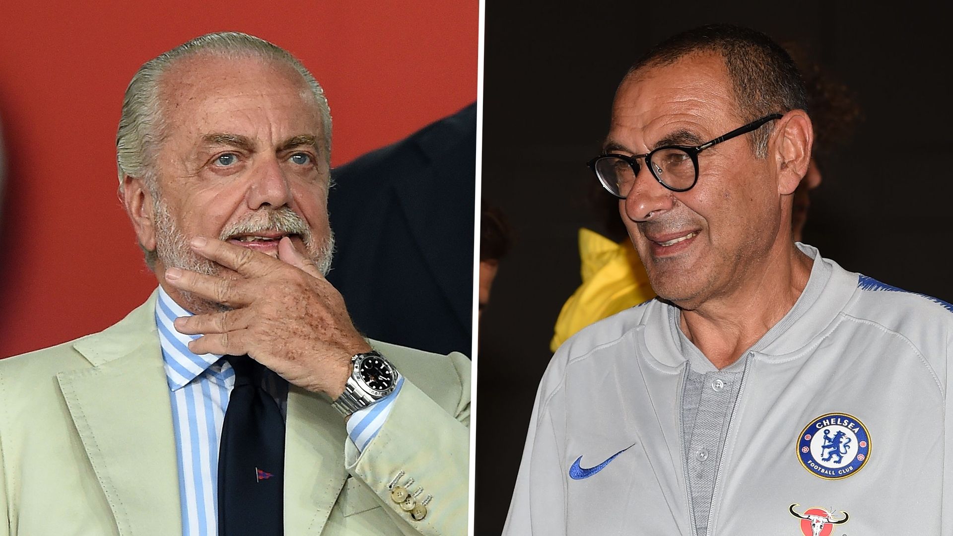 Aurelio De Laurentiis, Maurizio Sarri