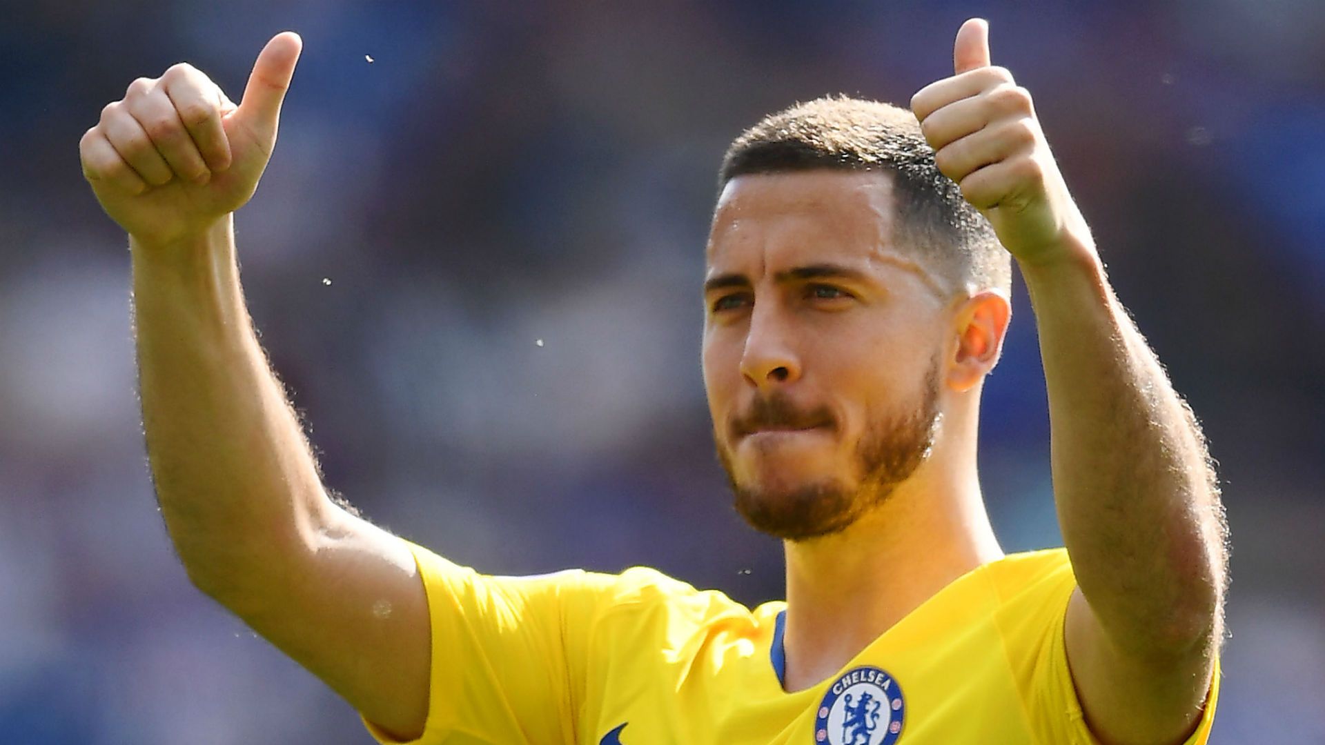 Eden Hazard Chelsea Leicester