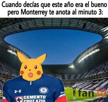 Memes Monterrey Cruz Azul