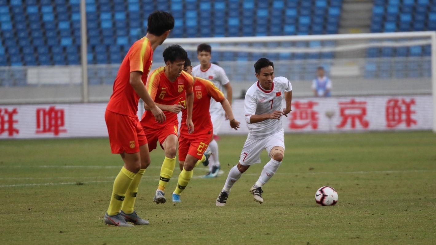 U22 Vietnam vs U22 China Friendly Match