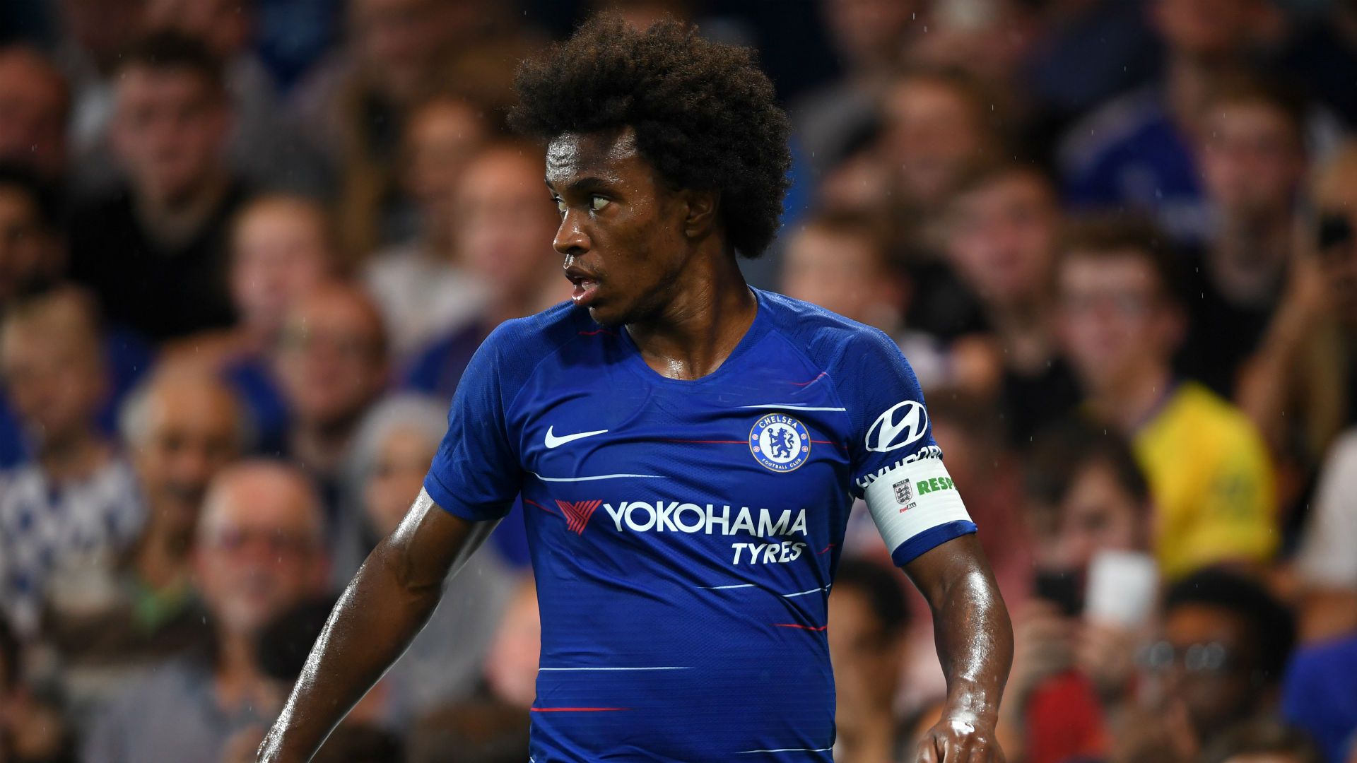 Willian Chelsea Lyon ICC 2018