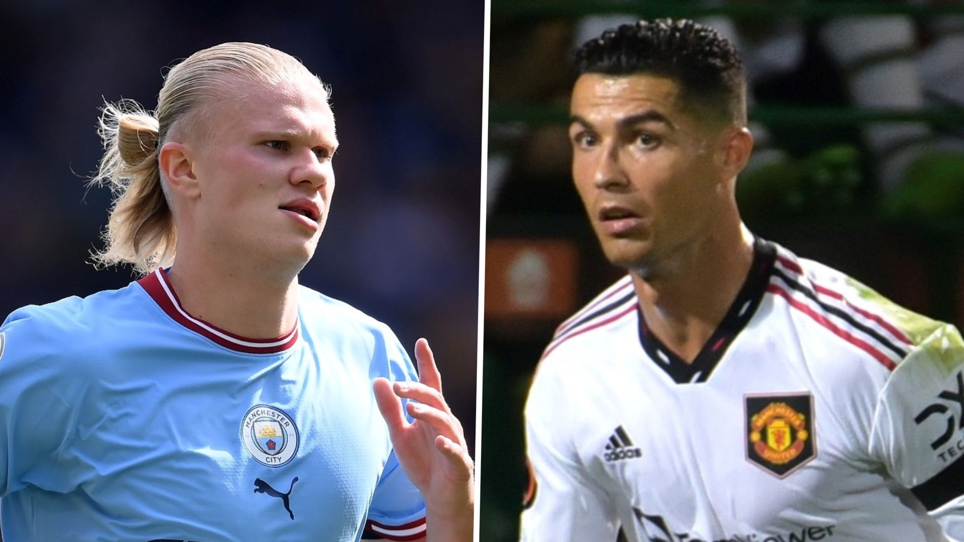 Erling Haaland Manchester City Manchester United Premier League