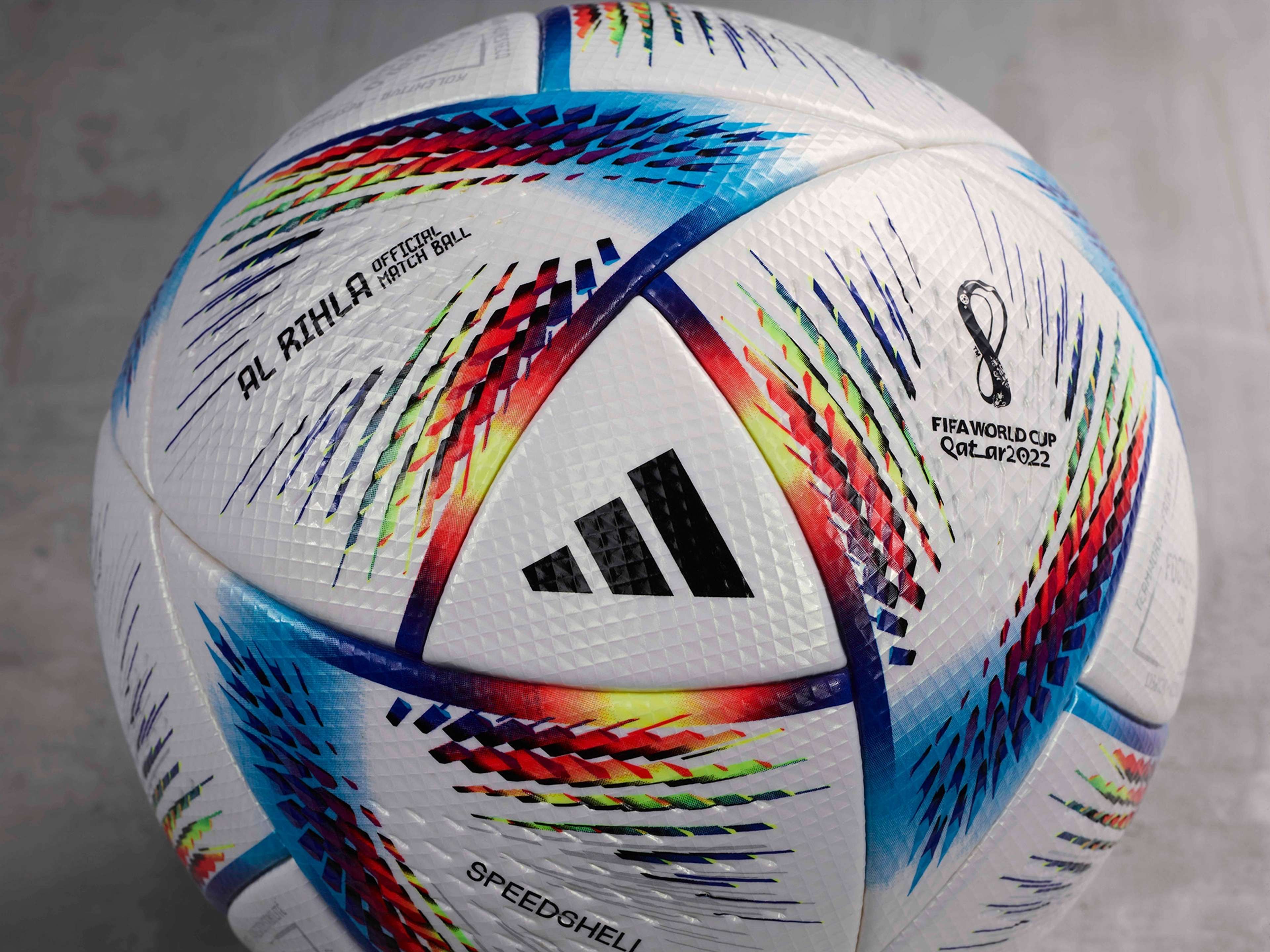 EMBED ONLY Al Rihla 2022 World Cup official match ball