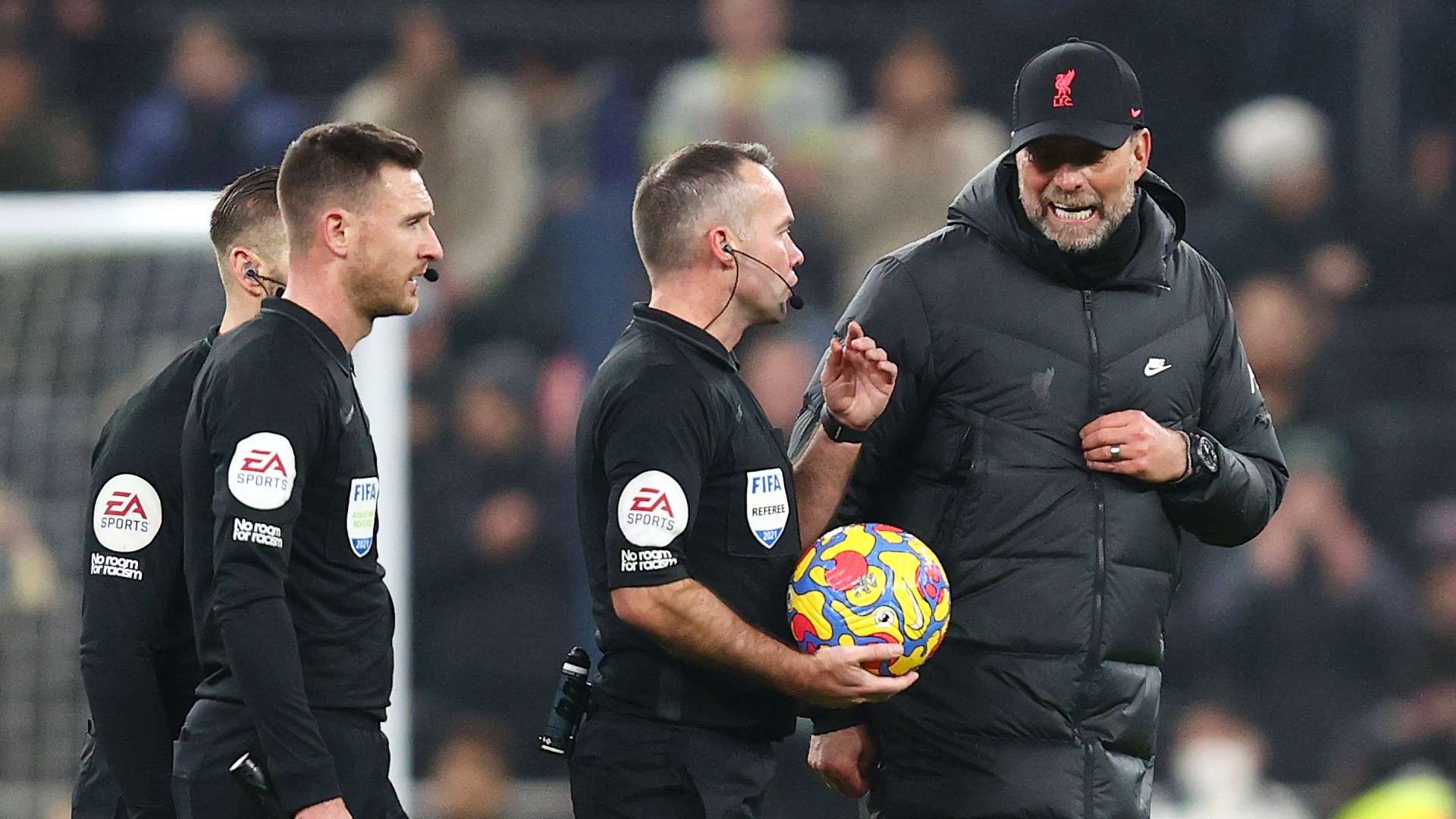 Jurgen Klopp Liverpool Tottenham 2021-22