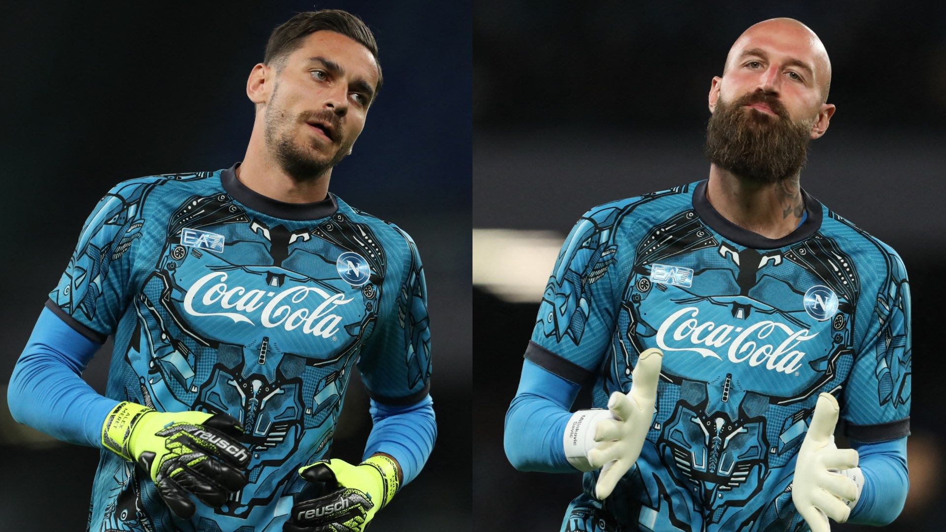 Alex Meret Vanja Milinkovic-Savic Napoli