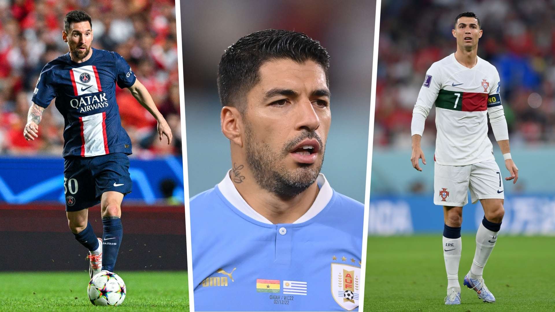 messi - suarez - ronaldo