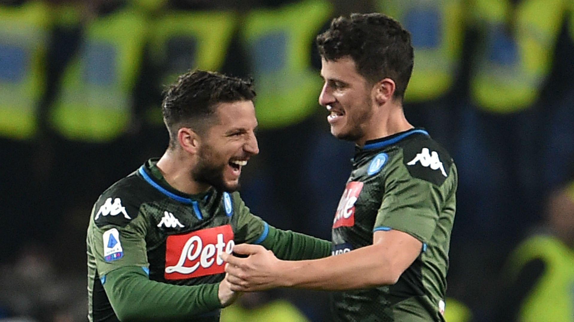 Dries Mertens Diego Demme Napoli