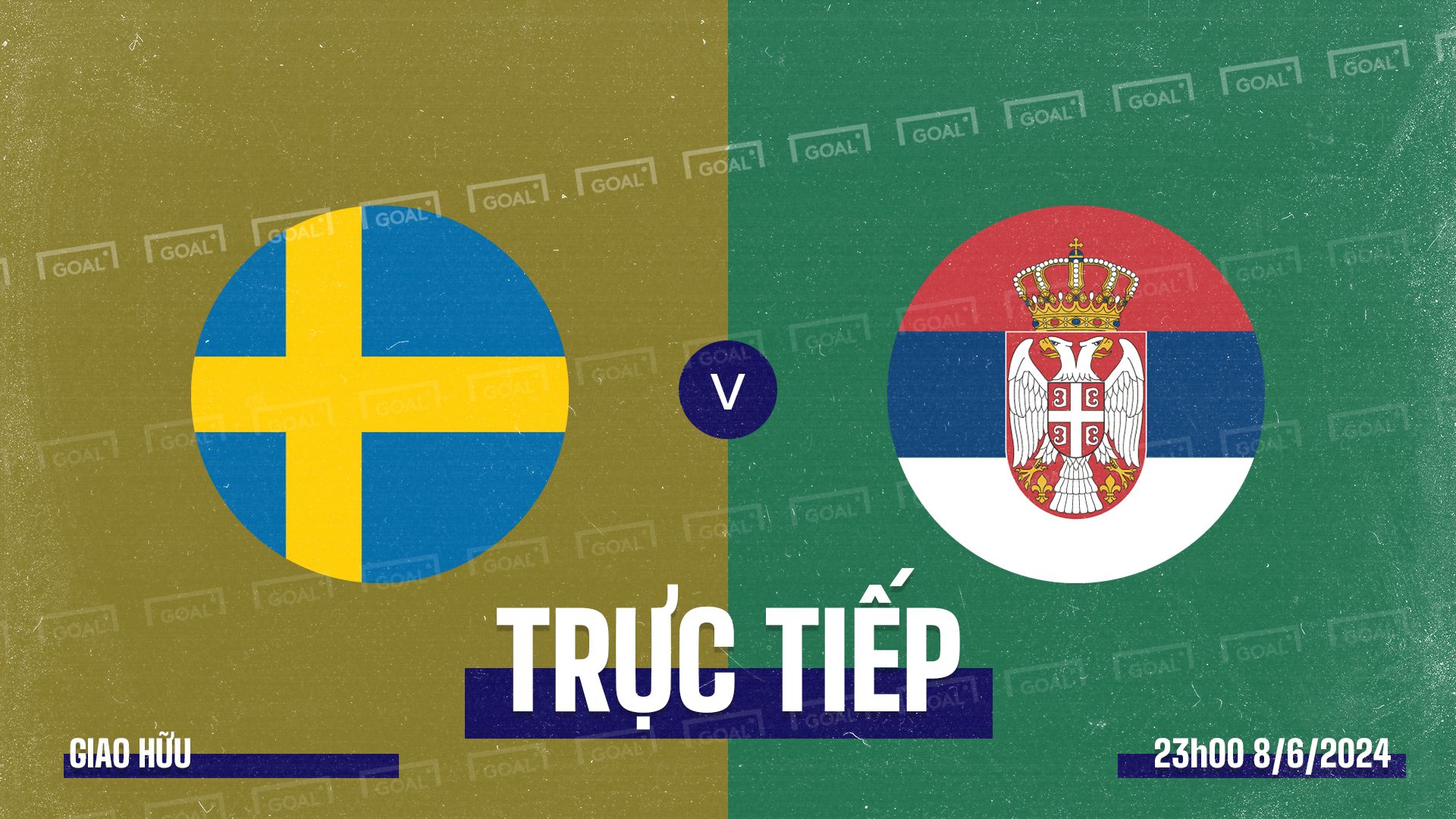 Sweden vs Serbia 2024 GFX