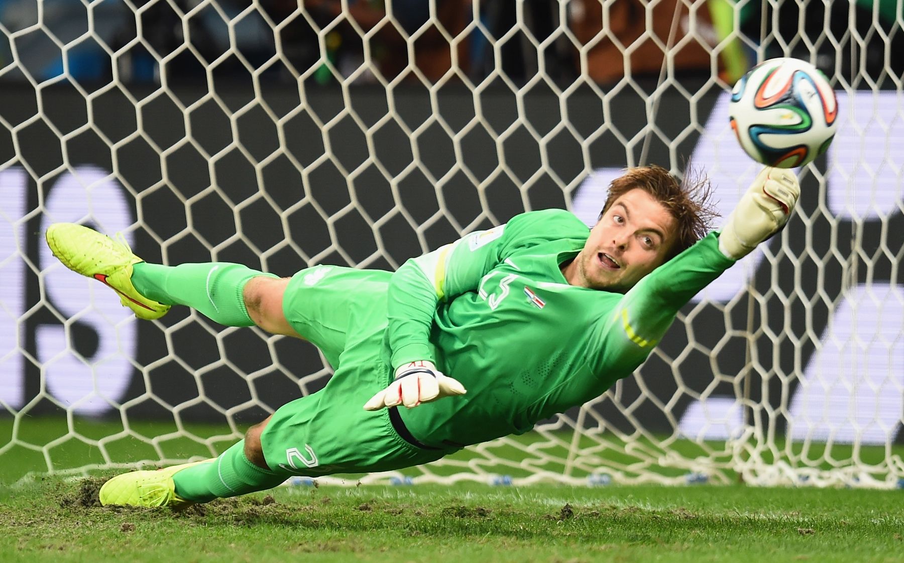 Tim Krul Netherlands Costa Rica 2014 World Cup