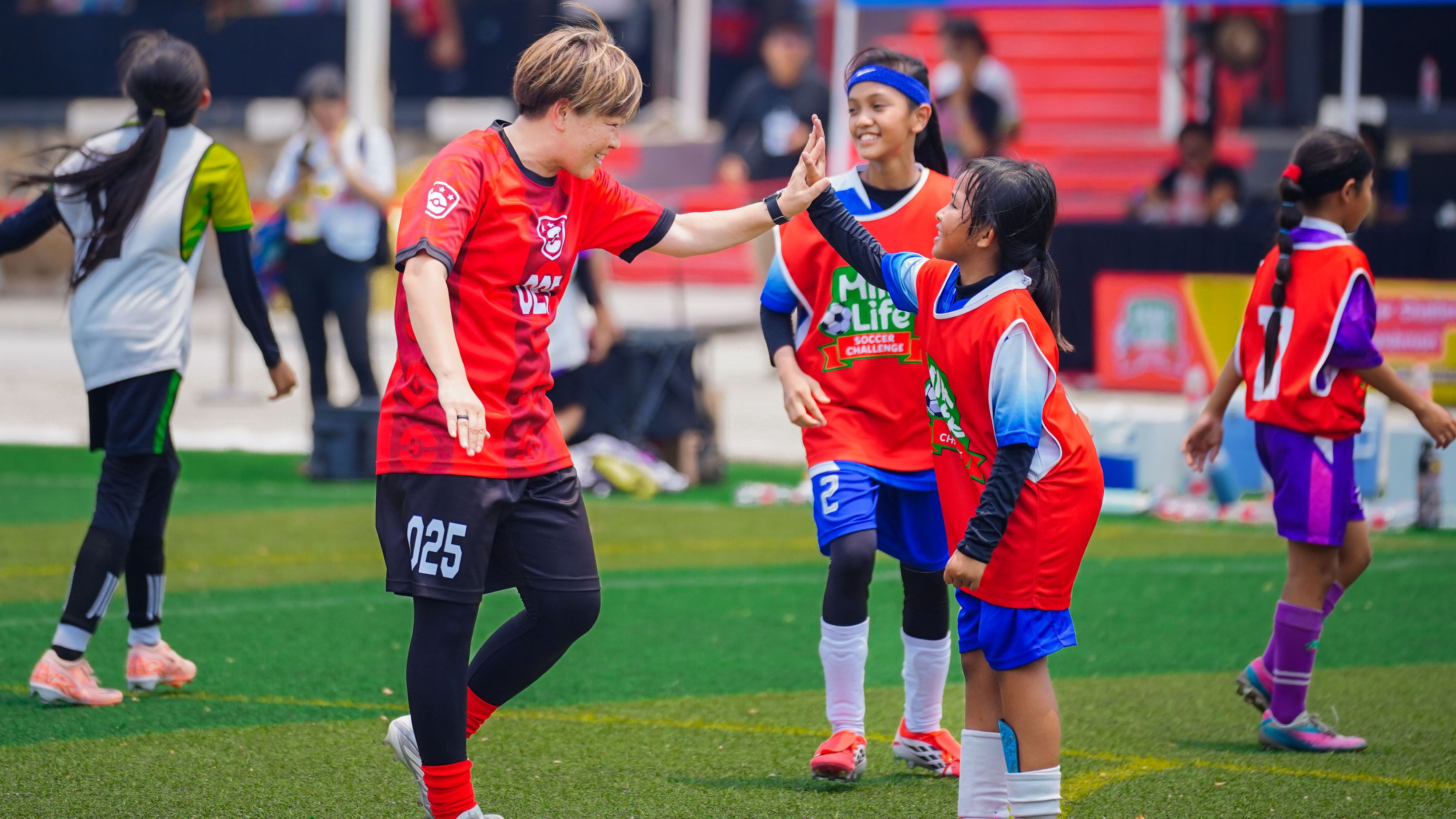 Kolaborasi MLSC dan Pokemon hadirkan Coaching Clinic bersama legenda sepakbola putri Jepang