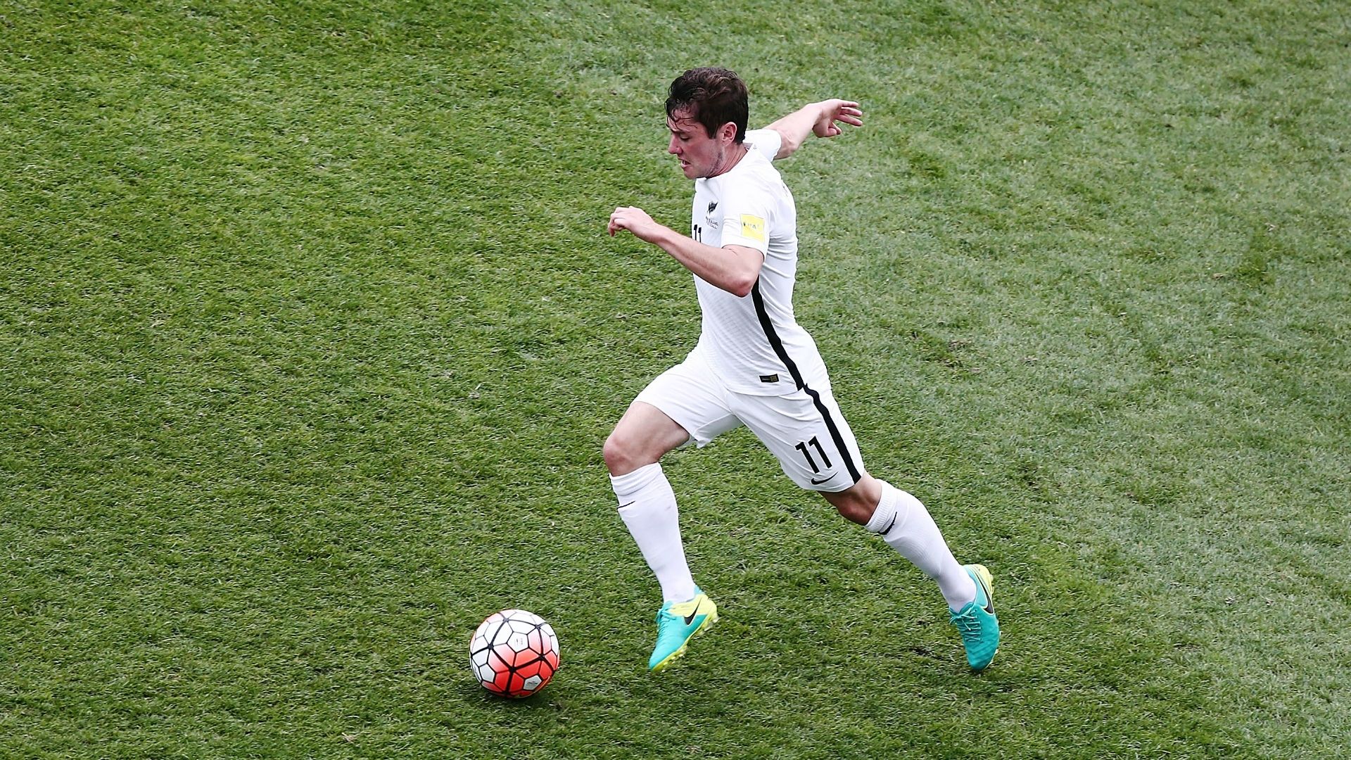 Marco Rojas New Zealand v New Caledonia World Cup qualifying 12112016