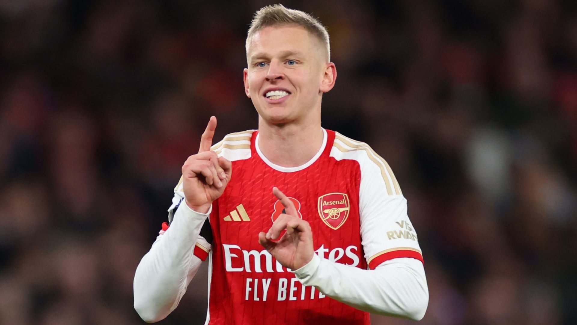 Oleksandr Zinchenko Arsenal 2023-24