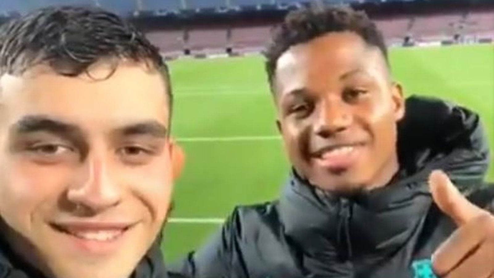 ansu fati barcelona pedri ferencvaros