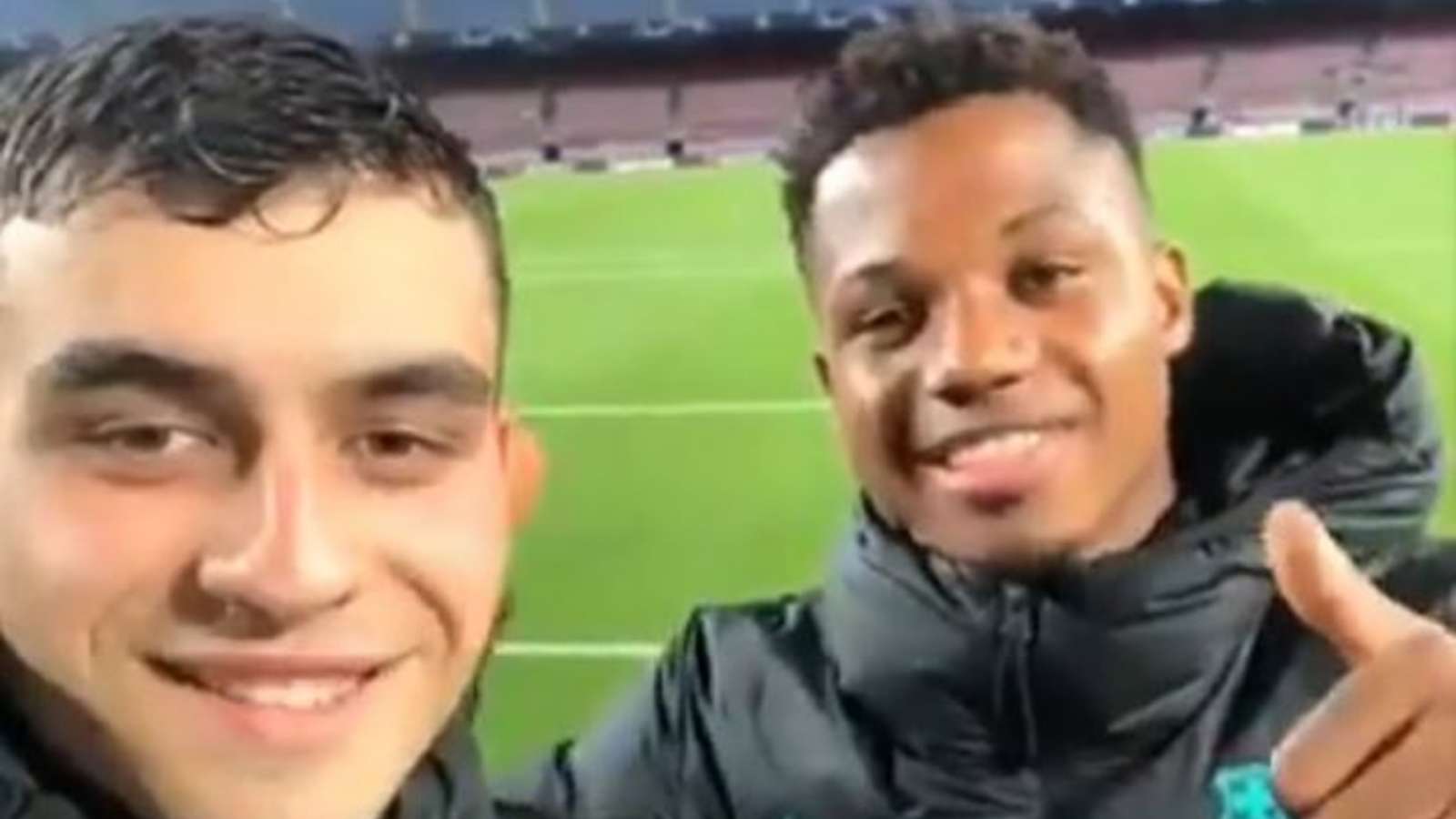 ansu fati barcelona pedri ferencvaros