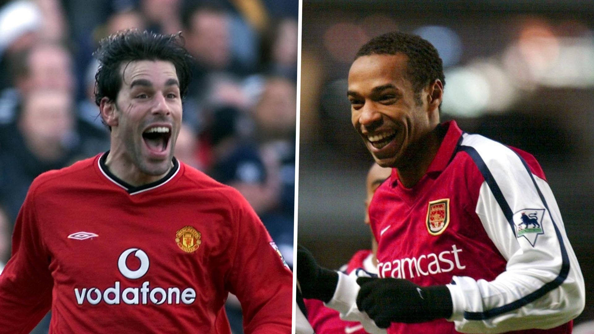 Van Nistelrooy Henry Man Utd Arsenal