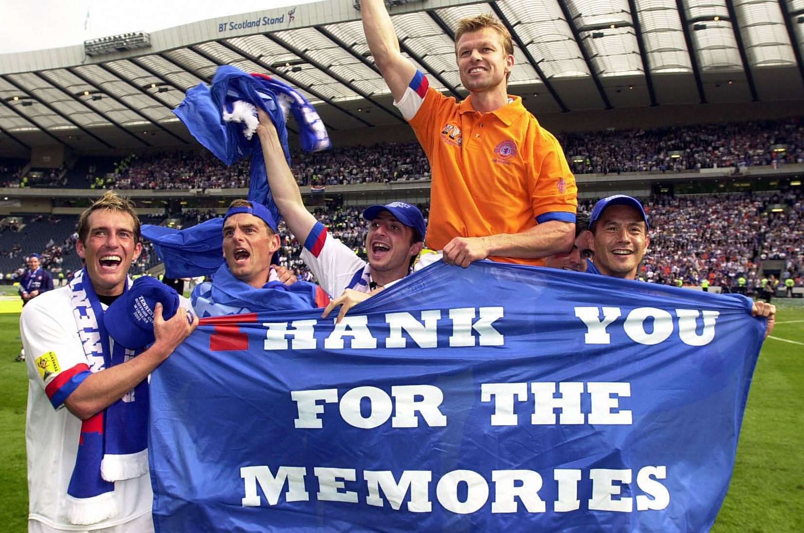 Ricksen De Boer Arveladze Numan Mols Glasgow Rangers 05312003