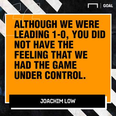 GFX Joachim Low on Netherlands defeat