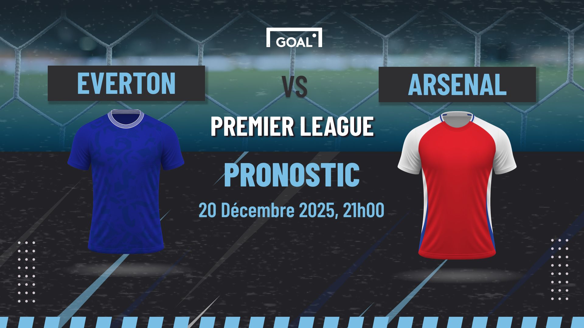 Pronostic Everton vs Arsenal