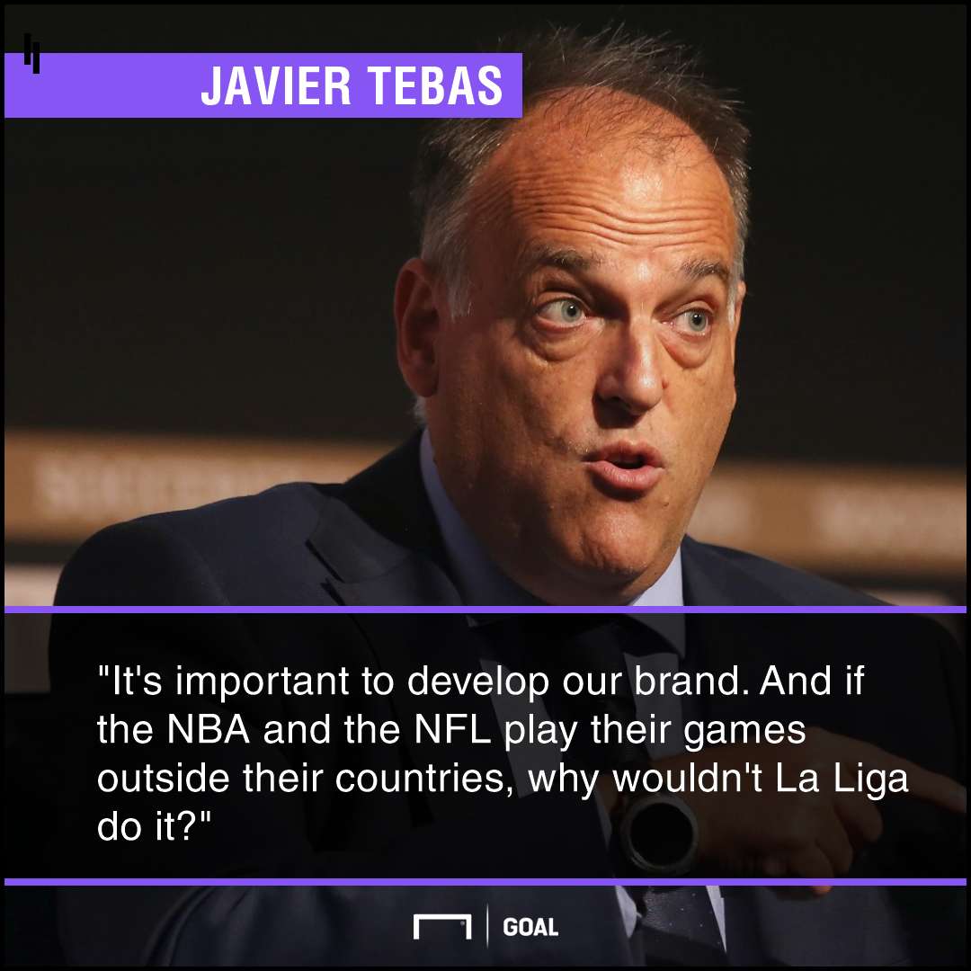 Javier Tebas Liga US game PS