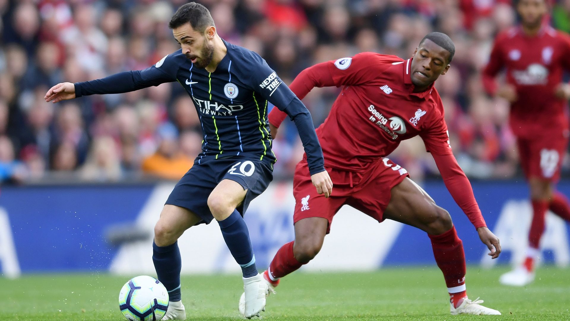 Liverpool Manchester City Wijnaldum Bernardo Silva 07102018