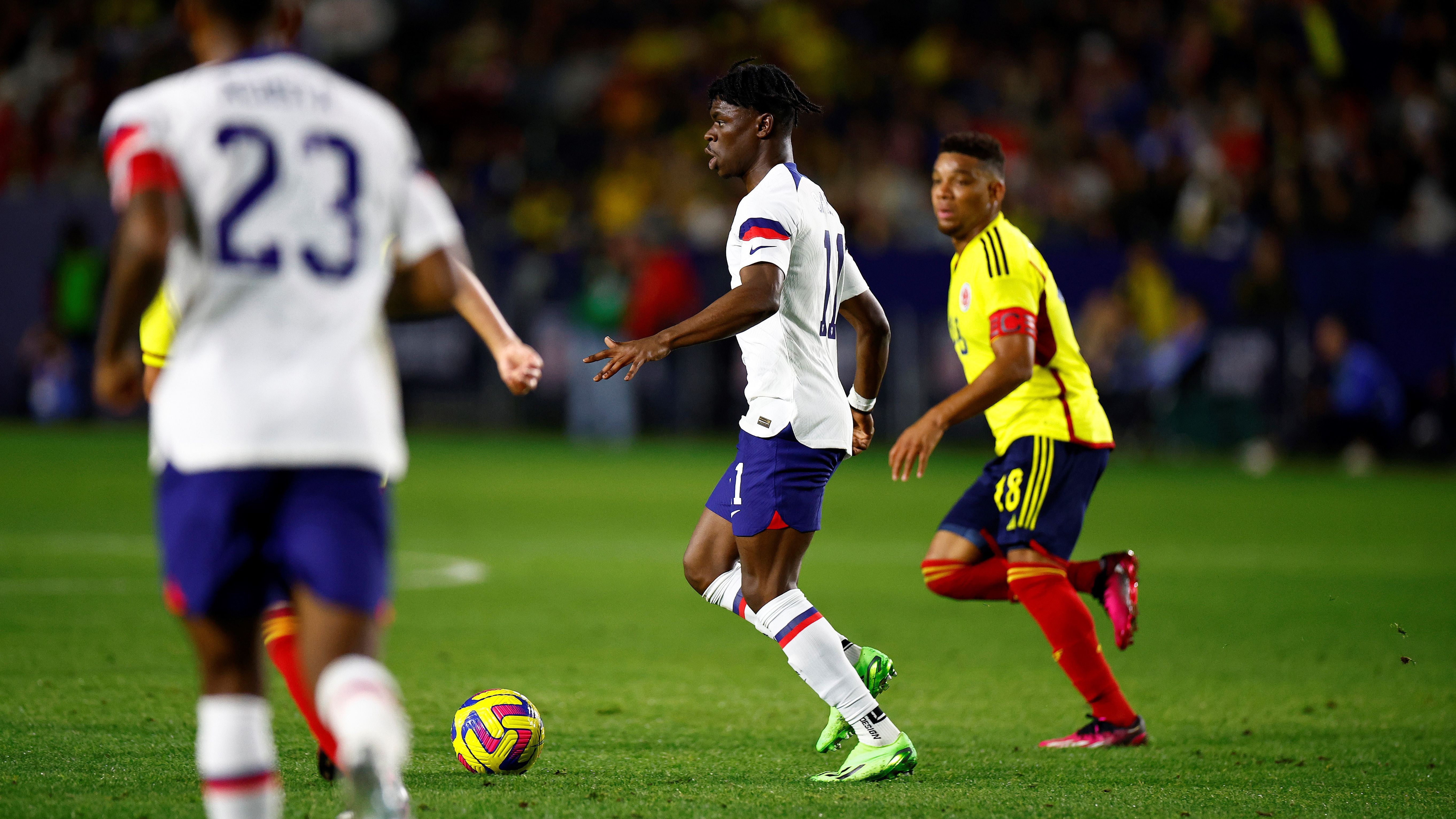 Emmanuel Sabbi USMNT vs Colombia