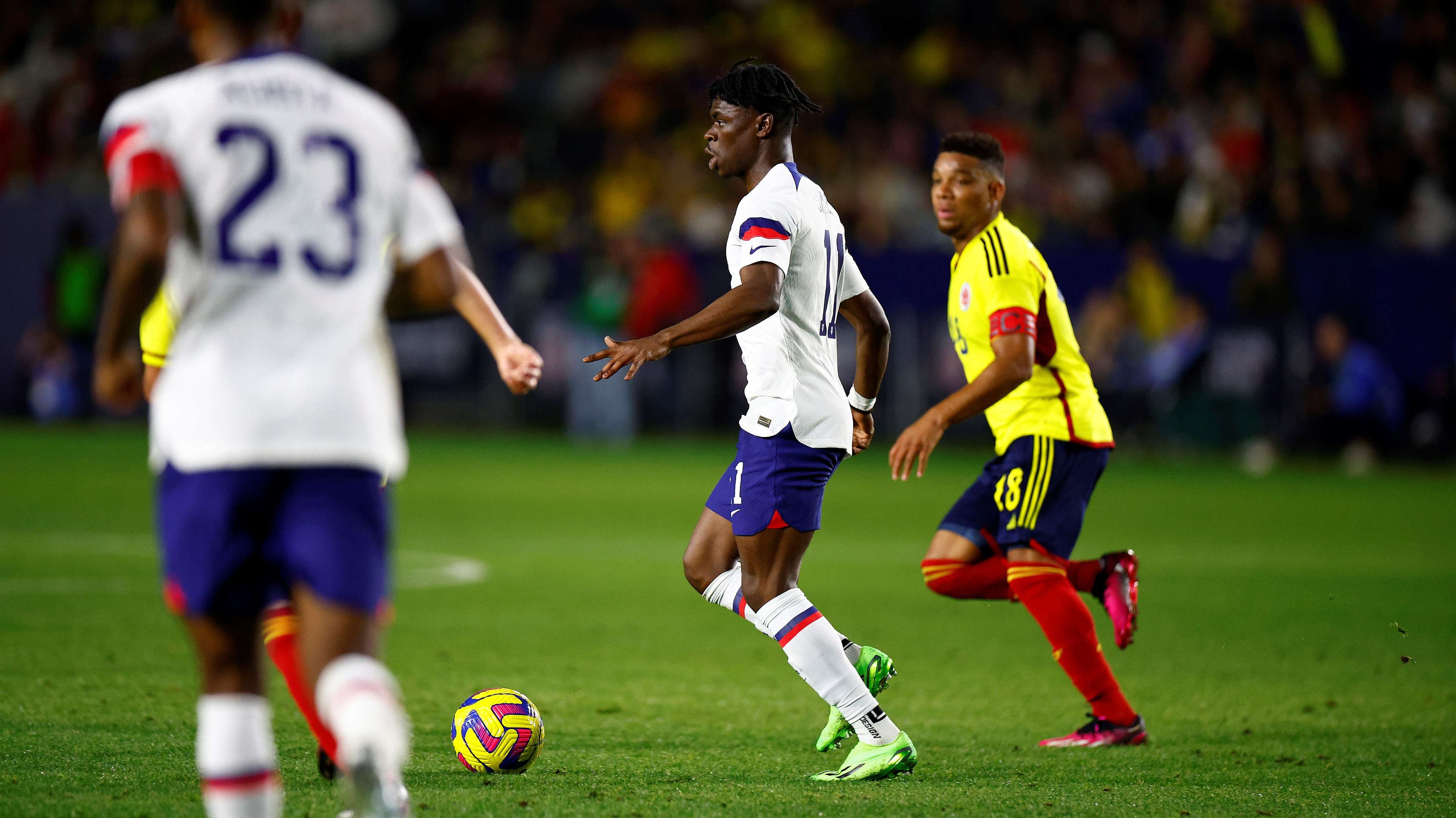 Emmanuel Sabbi USMNT vs Colombia