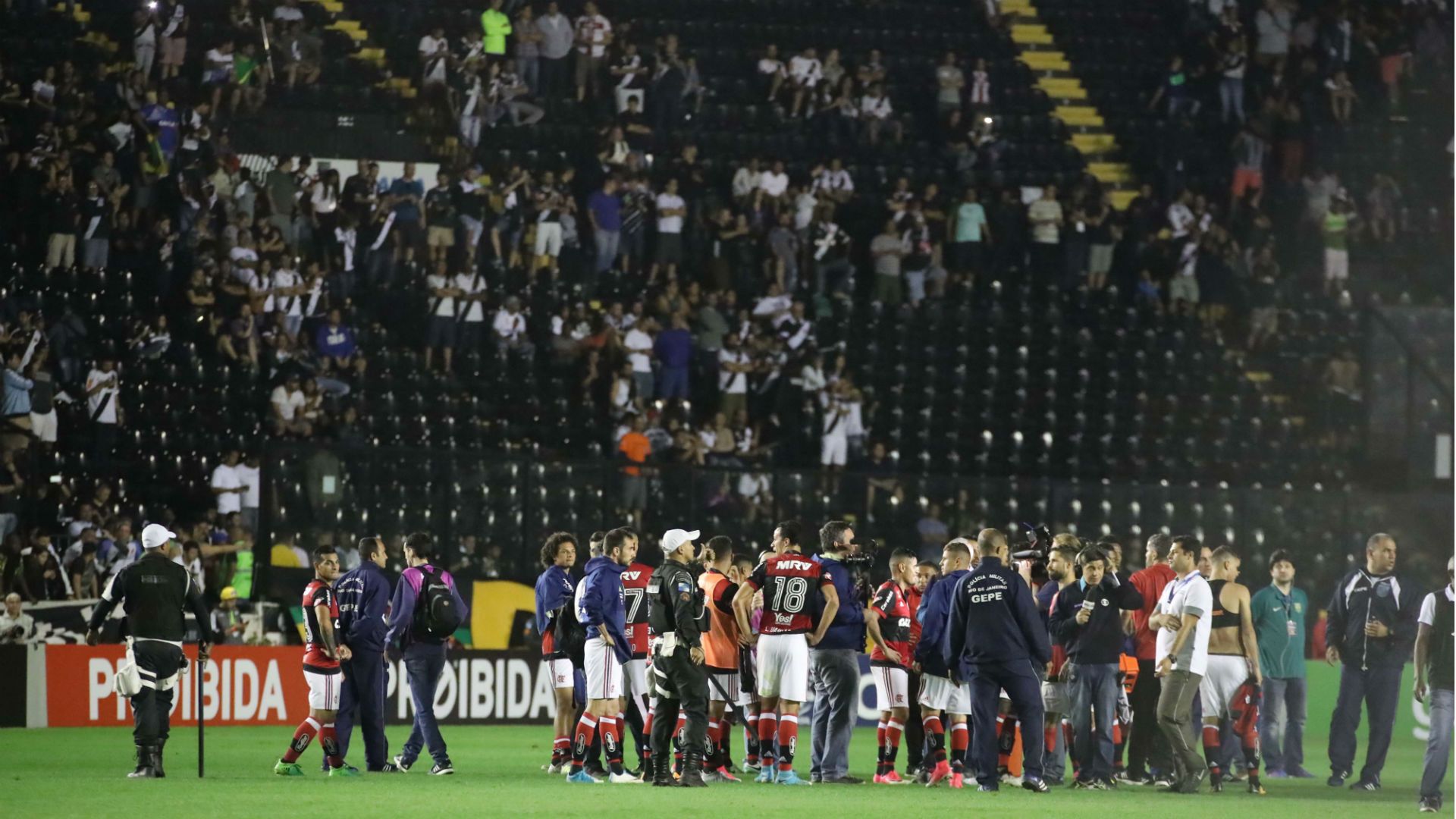 Vasco Flamengo São Januário Brasileirão 09 07 2017