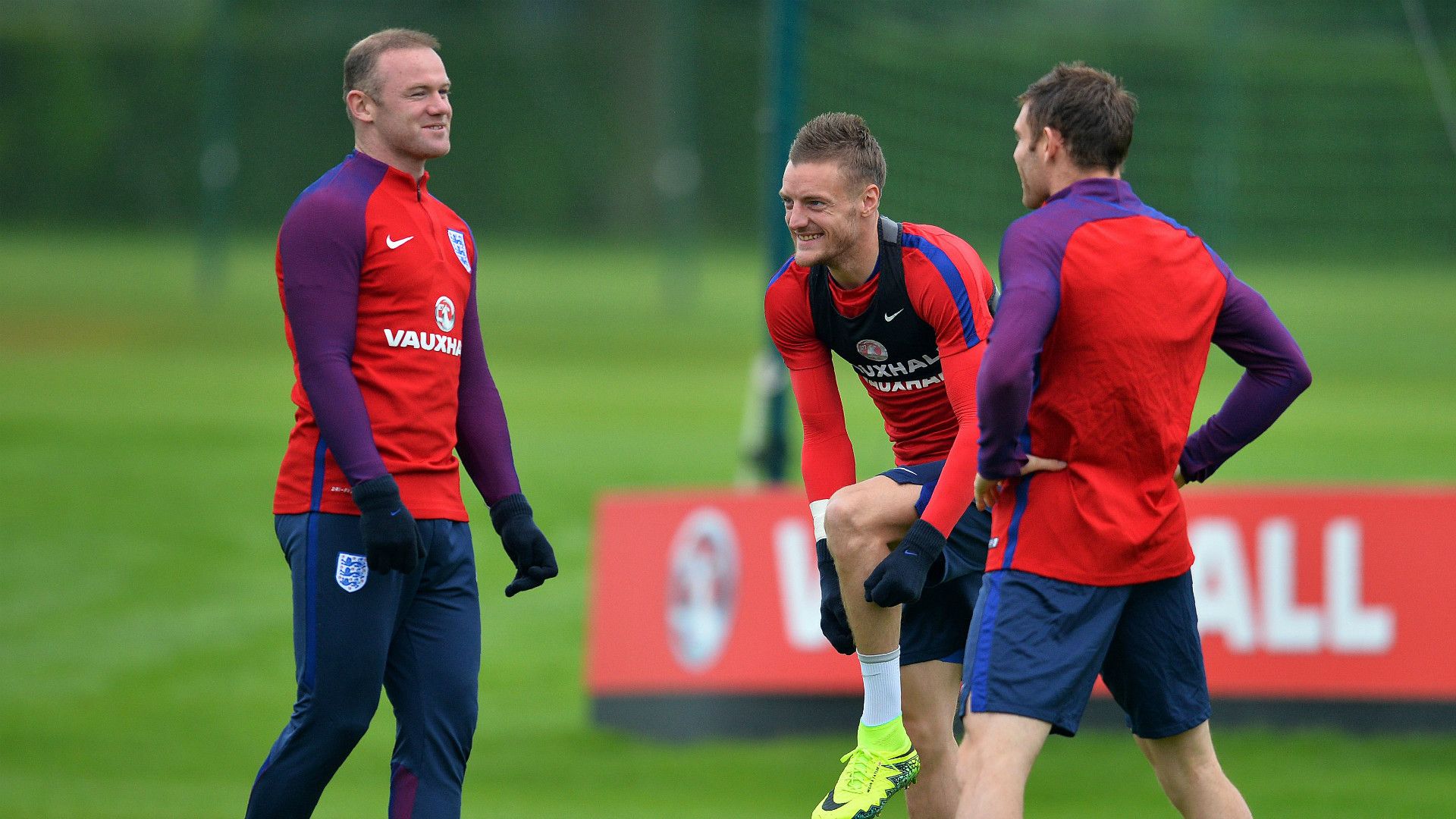 Wayne Rooney Jamie Vardy England 01062016