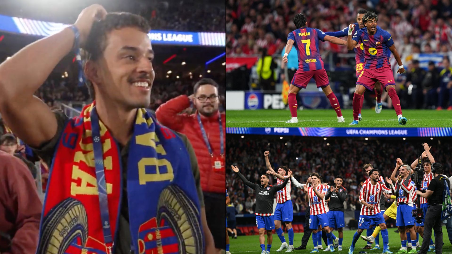 Torcedor Barcelona Champions