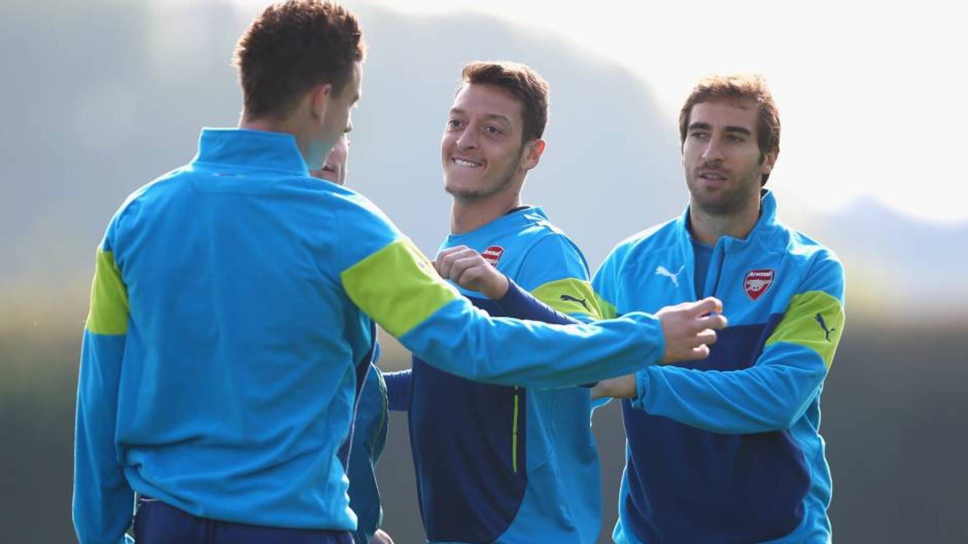 Mathieu Flamini Mesut Özil