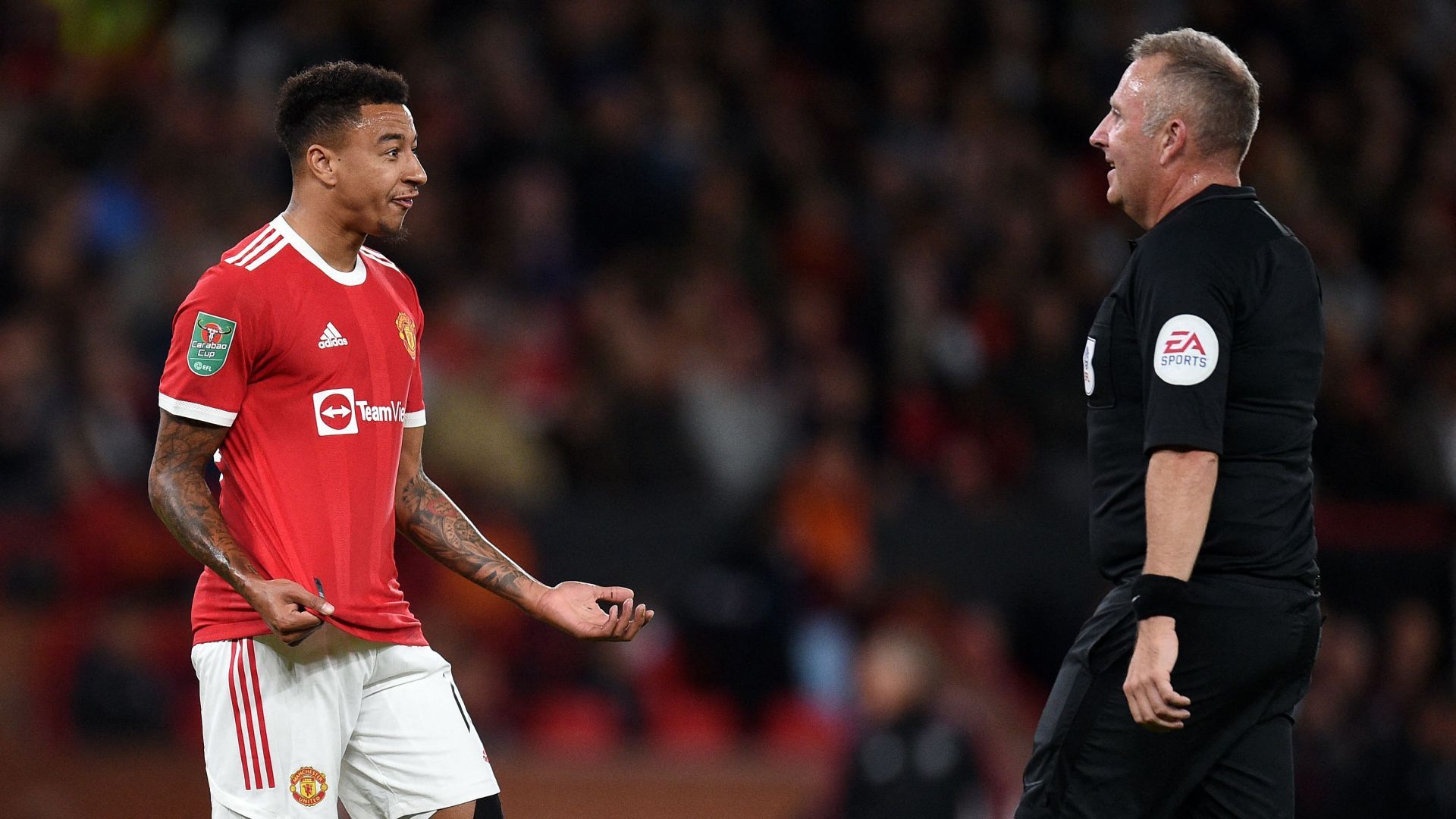 Jesse Lingard - Manchester United vs West Ham United League Cup 22092021