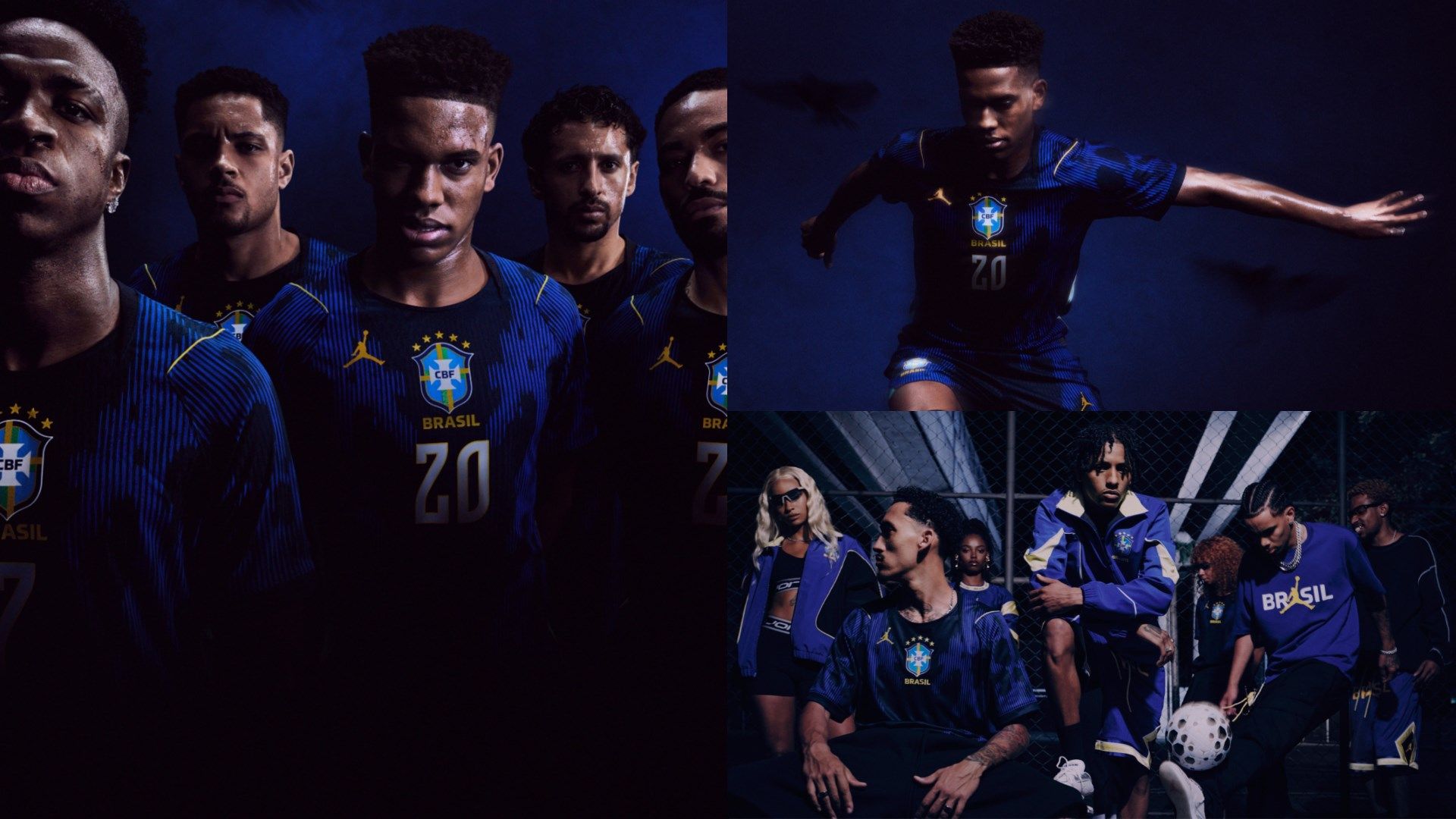 Brazil Nike Jordan away kit