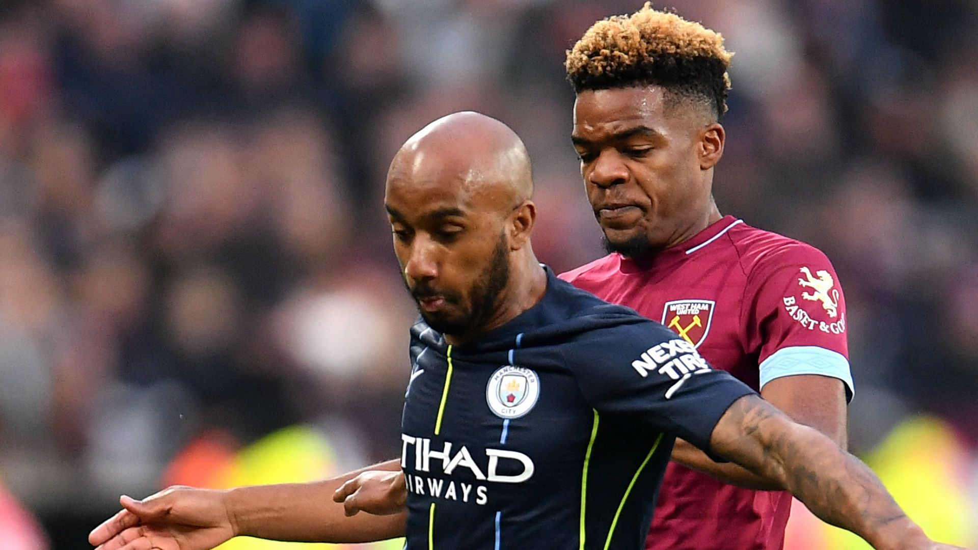 Fabian Delph Grady Diangana Manchester City West Ham