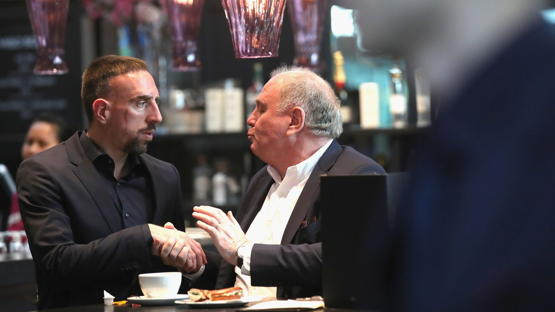 Franck Ribery Uli Hoeneß Bayern