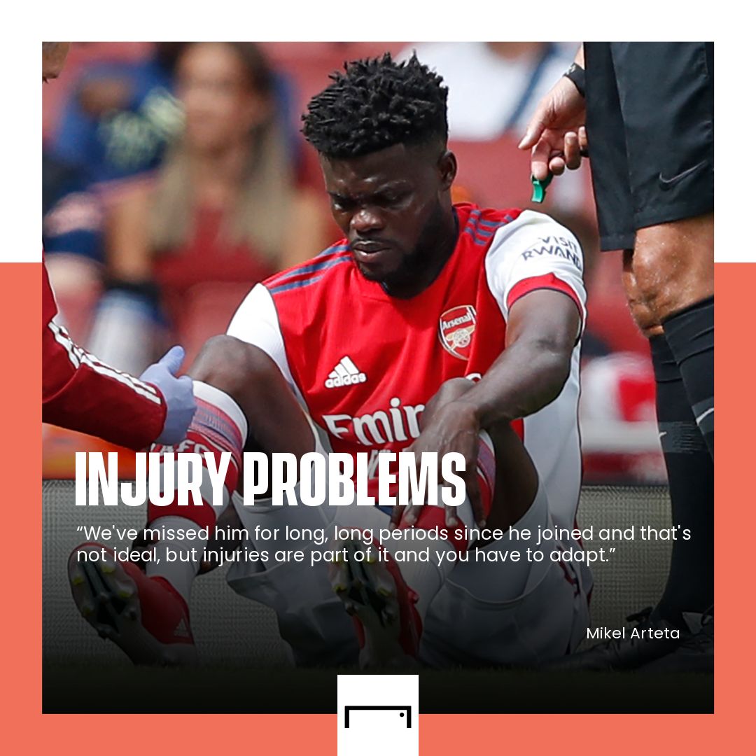 Thomas Partey injury quote