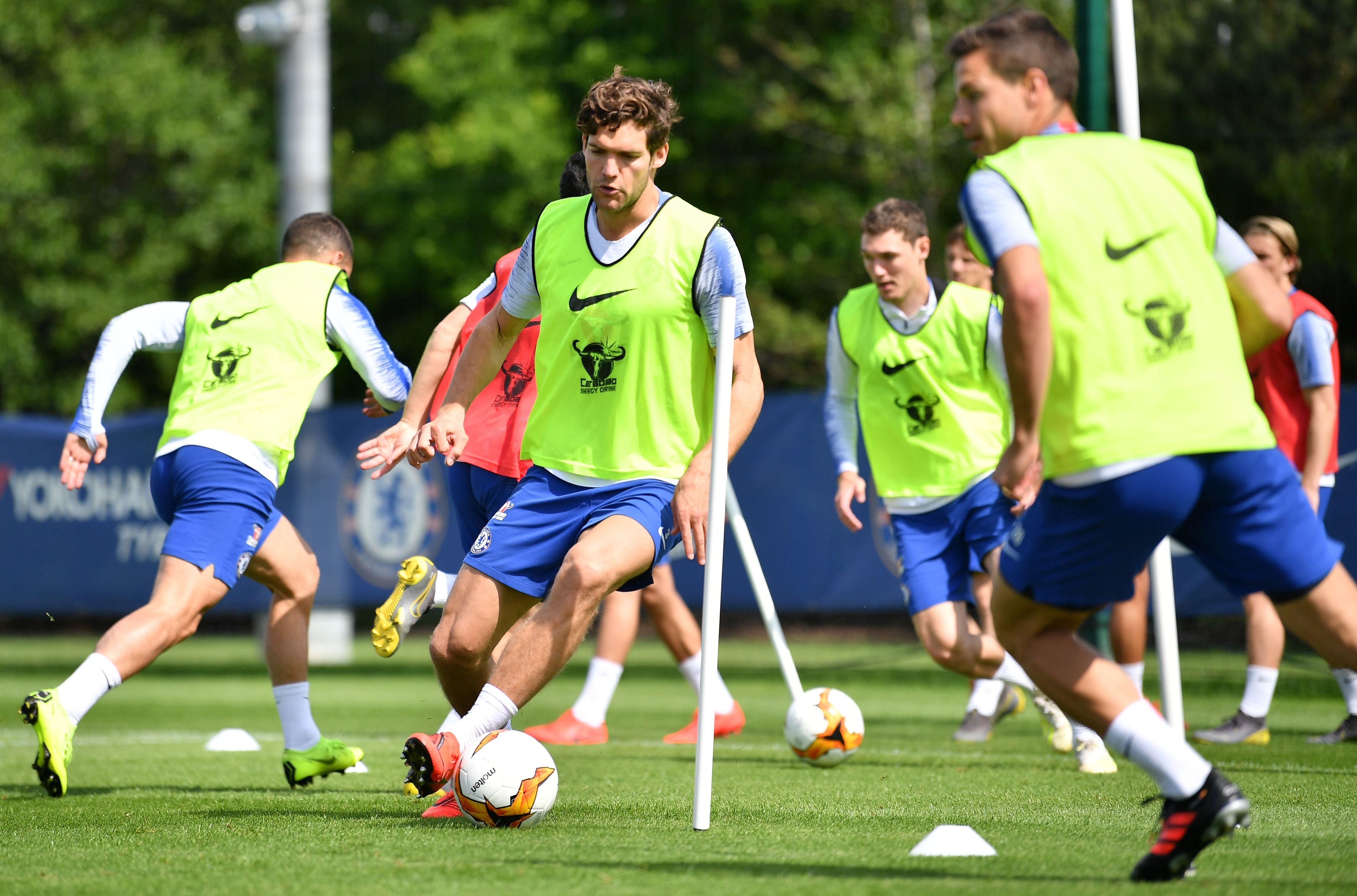 Chelsea training session