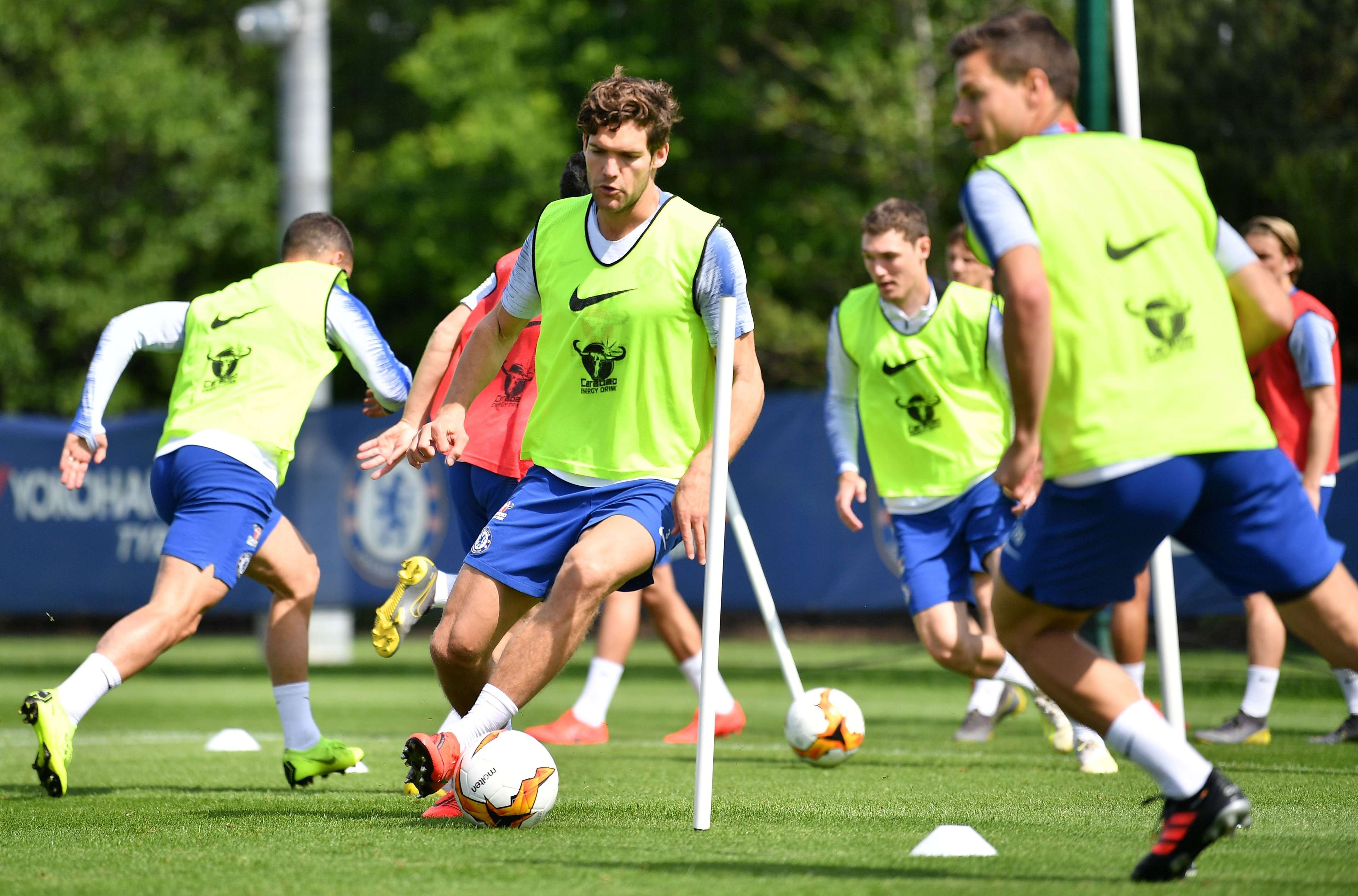 Chelsea training session