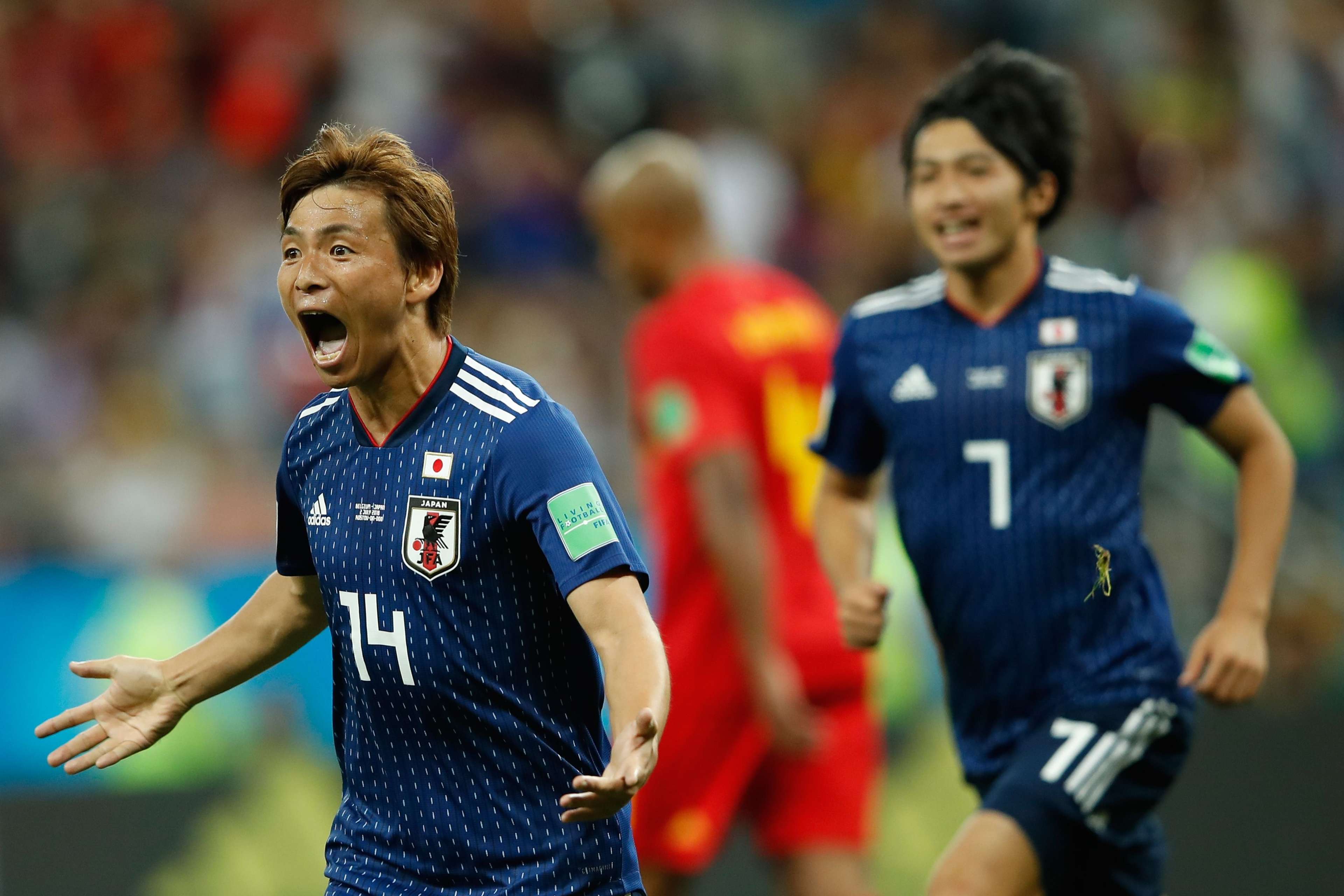 Takashi Inui - Belgium v Japan : World Cup 2018
