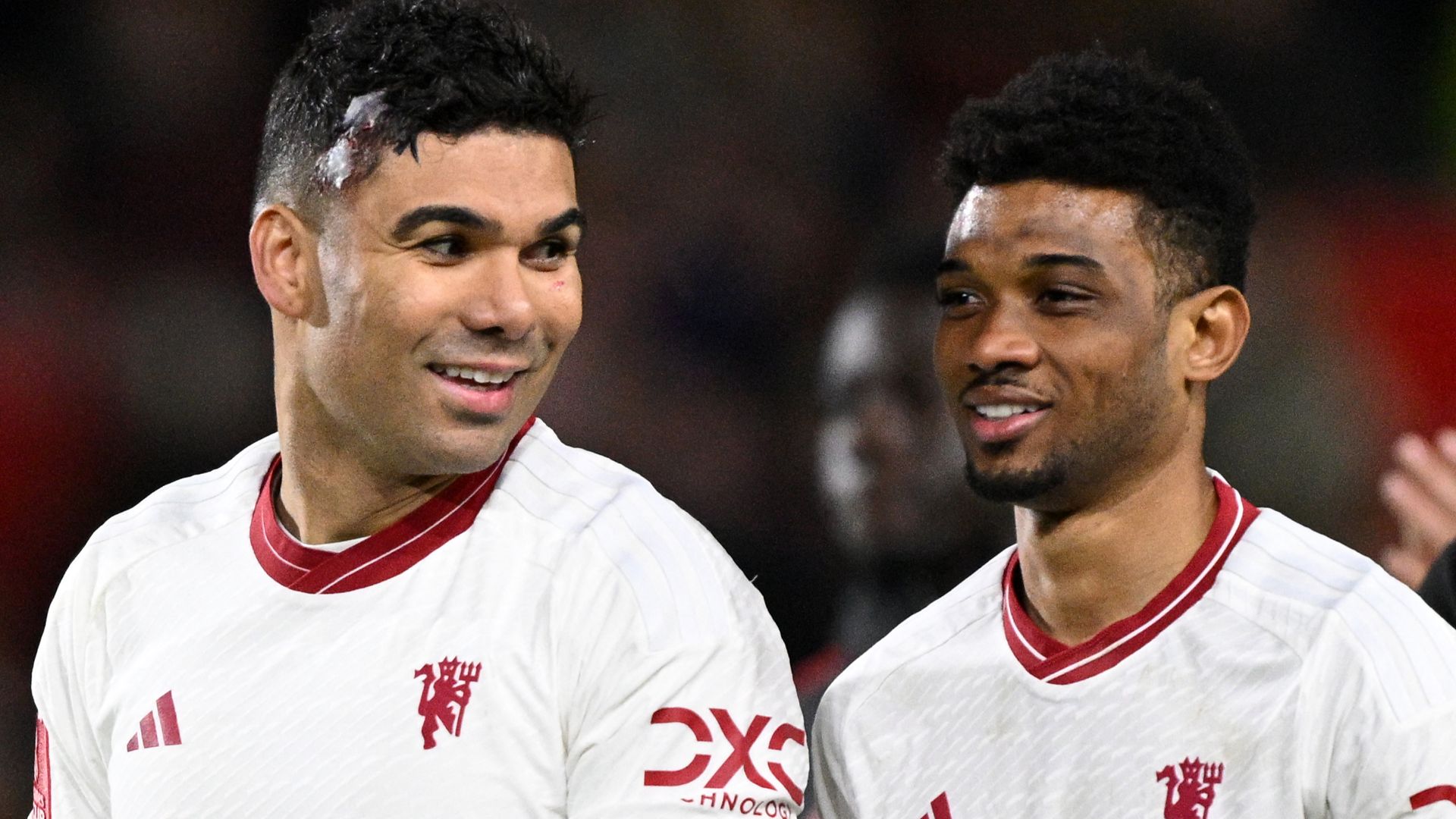 Amad Diallo Manchester United 2023-24 Casemiro